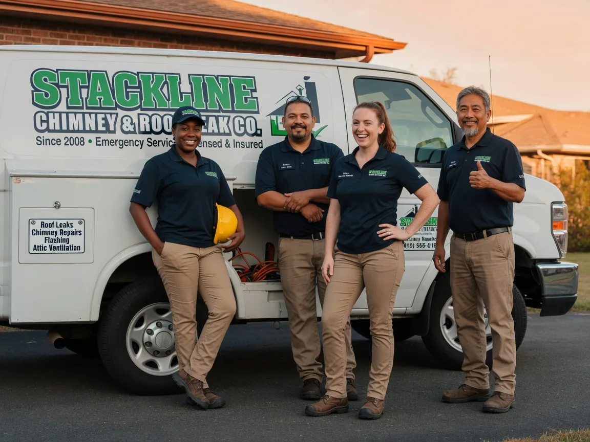 Chimney flashing repair company in Naponee, NE
